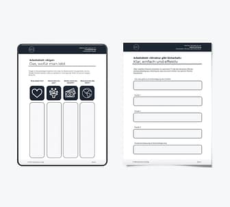 Arbeitsblätter: Digital oder ausgedruckt bearbeitbare Arbeitsblätter: Digital oder ausgedruckt bearbeitbare